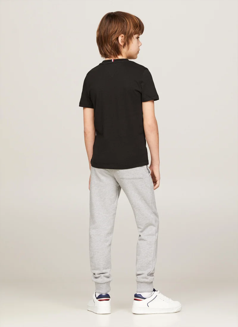 TOMMY HILFIGER Kids Crew Neck Short Sleeve T-shirt