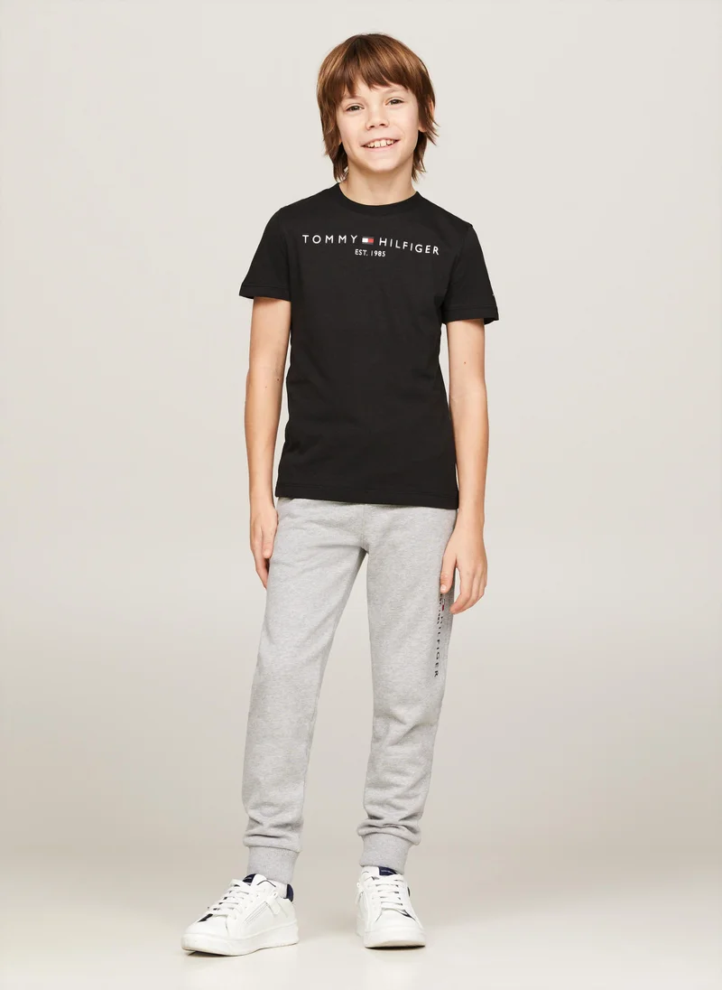 TOMMY HILFIGER Kids Crew Neck Short Sleeve T-shirt