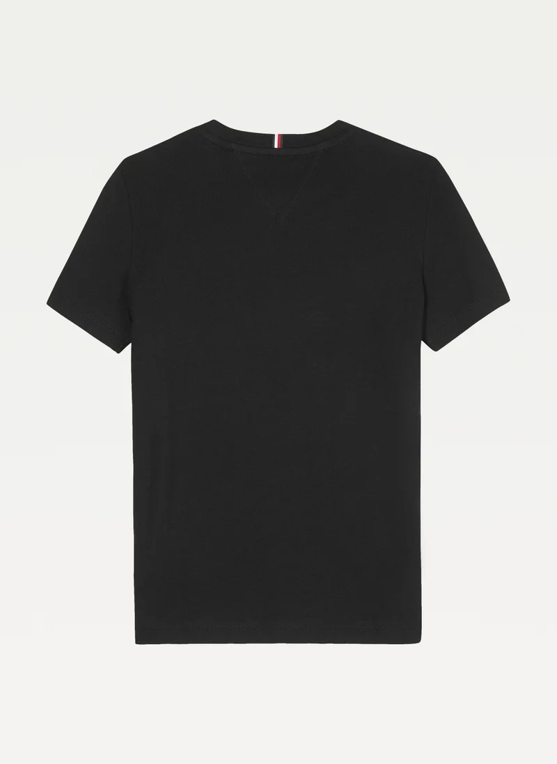 TOMMY HILFIGER Kids Crew Neck Short Sleeve T-shirt