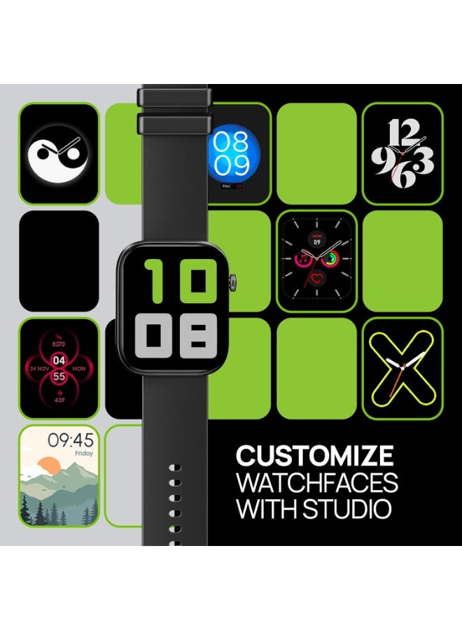 HMD WATCH P1 Smartwatch, 1.83" HD Display, 4 Day Battery, 700+ Sports Mode via HMD Watch App, IP67 Dust & Water Resistant, Health Monitor, Sleep Score, Fitness Tracker, iOS & Android (Black) black - Image 5