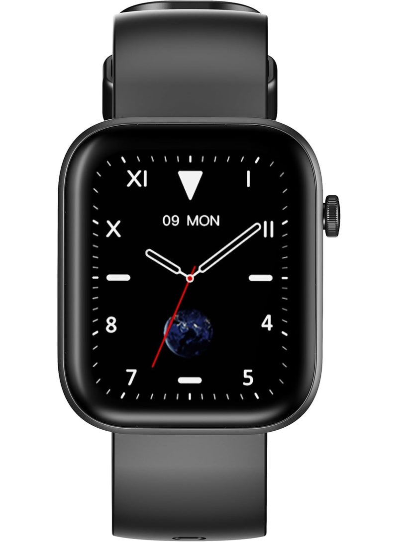 HMD WATCH P1 Smartwatch, 1.83" HD Display, 4 Day Battery, 700+ Sports Mode via HMD Watch App, IP67 Dust & Water Resistant, Health Monitor, Sleep Score, Fitness Tracker, iOS & Android (Black) black - Image 3