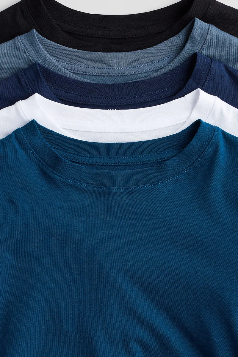 H&M 5-Pack Jersey Tops