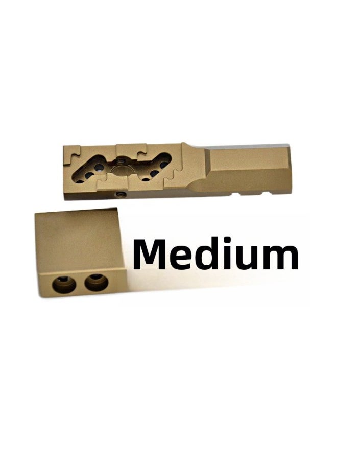 Generic - Hidden Screw 20mm Rail Version Short M300M600 Flashlight Extension Bracket-Color:Red - Image 1