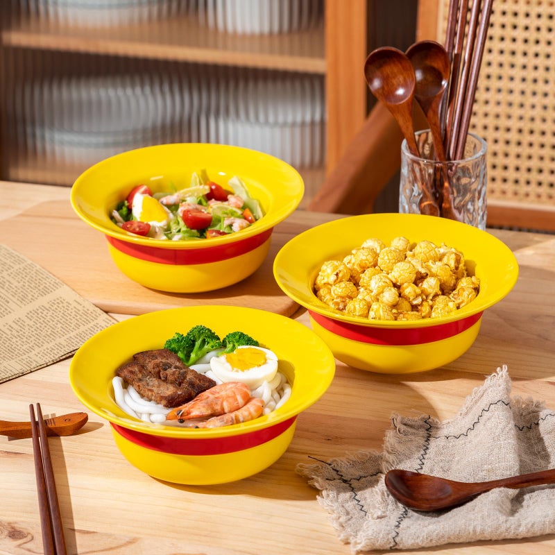 DVJEPJ Straw Hat Ramen Bowl (Ceramic Bowl + Wooden Spoon + Chopsticks) for Anime Fans - Image 4