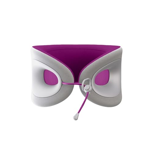 Cabeau Travel Essential Neck Pillow Fits Most Neck Sizes 1121 inches Evolution X Three Ways to Adjust for Ultimate Comfort on Long Flights Amethyst - Image 1