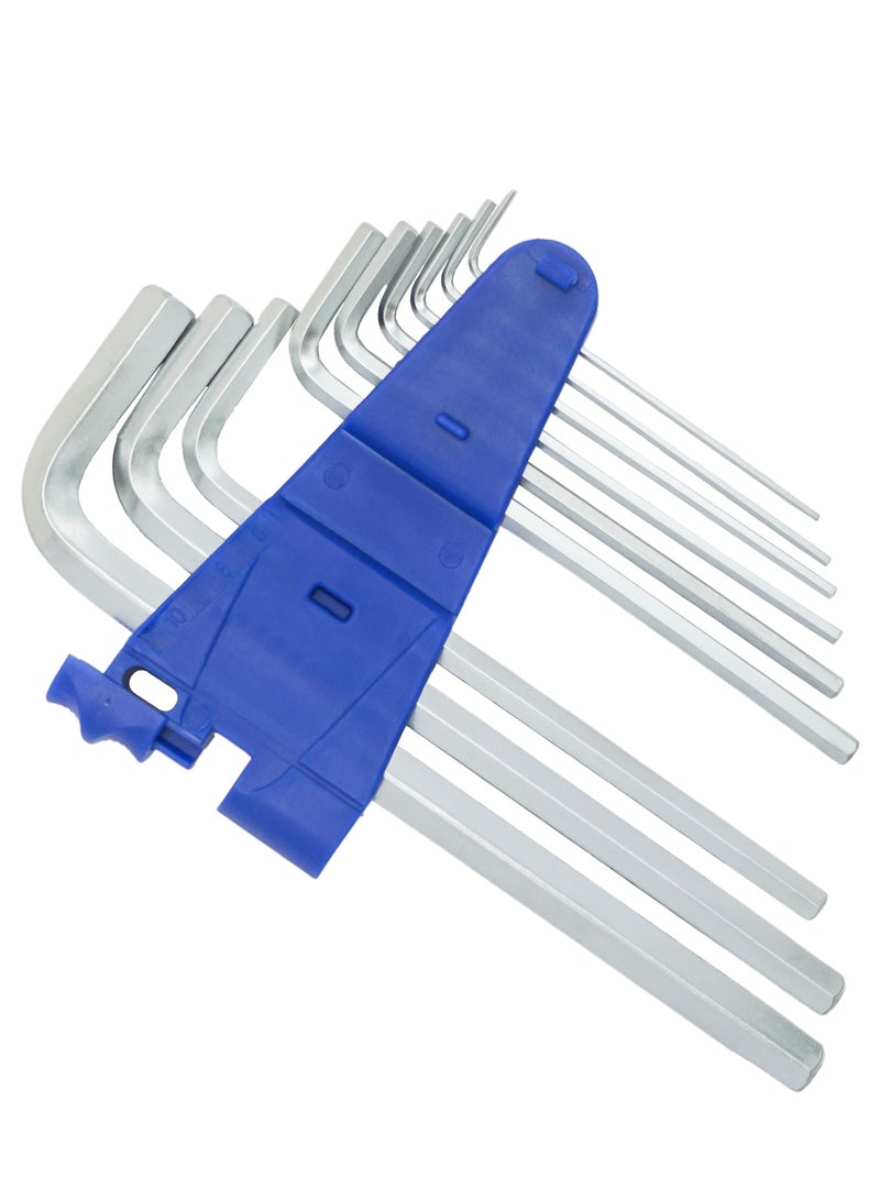 VTOOLS 9 Piece Hex Key Allen Wrench Set (1.5mm - 10.0mm) - Image 2