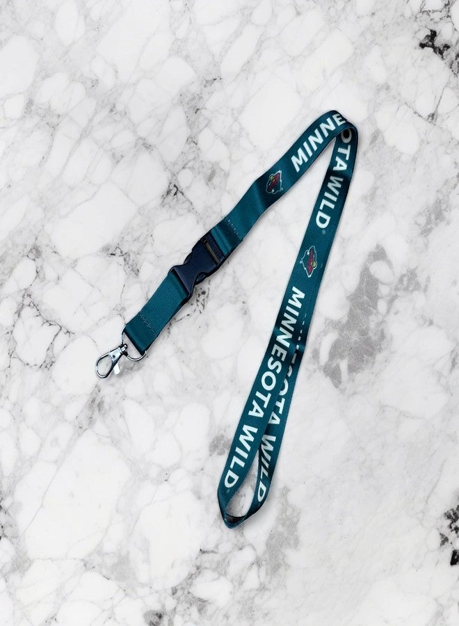 Desert Cactus Minnesota Wild Lanyard NHL National Hockey League Car Keys ID Badge Holder Keychain Detachable Breakaway Snap Buckle (Lanyard 1 - Green) - Image 5