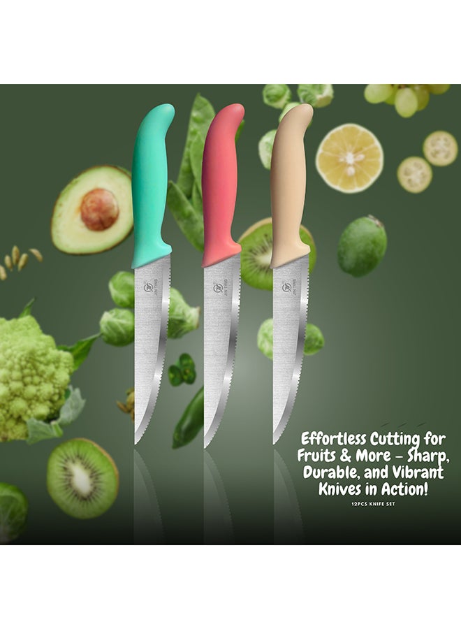 Feelings 3-Piece Kitchen Knife Set – Precision Cutting Blades - Image 4