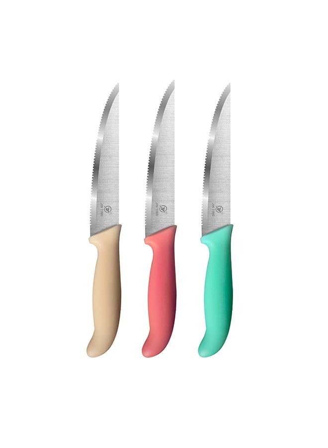 Feelings 3-Piece Kitchen Knife Set – Precision Cutting Blades - Image 1