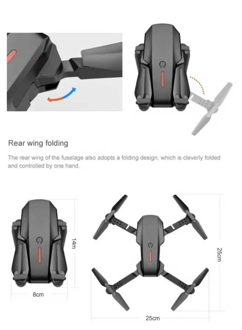 High-Definition 4K E88 Drone – Perfect for Aerial Photography & Videography - Image 2