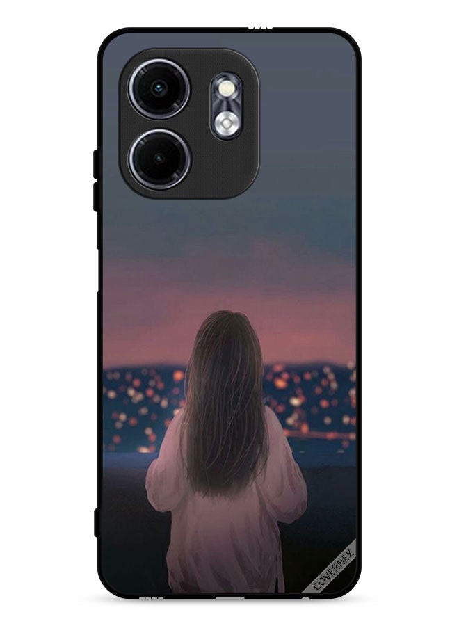 Covernex Infinix Smart 9 4G Protective Case Cover Standing Girl - Image 1