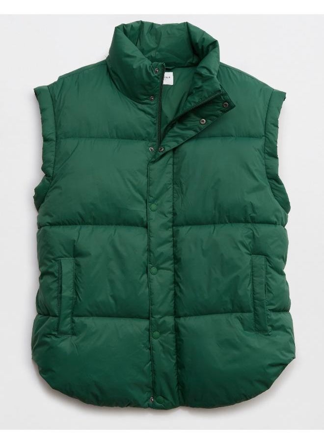 Aerie Oversized Puffer Vest  - Image 4