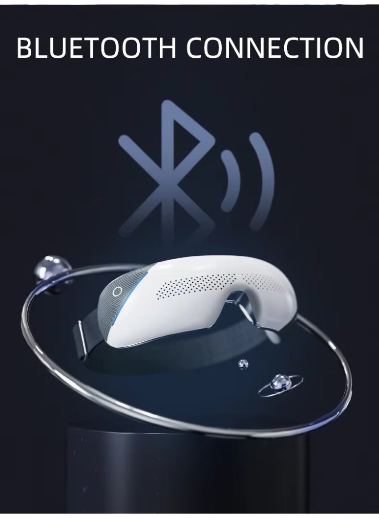 Buy One Get One Free – Eye Massager With Heat, Air Compression, Bluetooth Music, Rechargeable – Relieve Eye Strain, Dark Circles, Eye Bags, Dry Eyes & Improve Sleep - Image 4