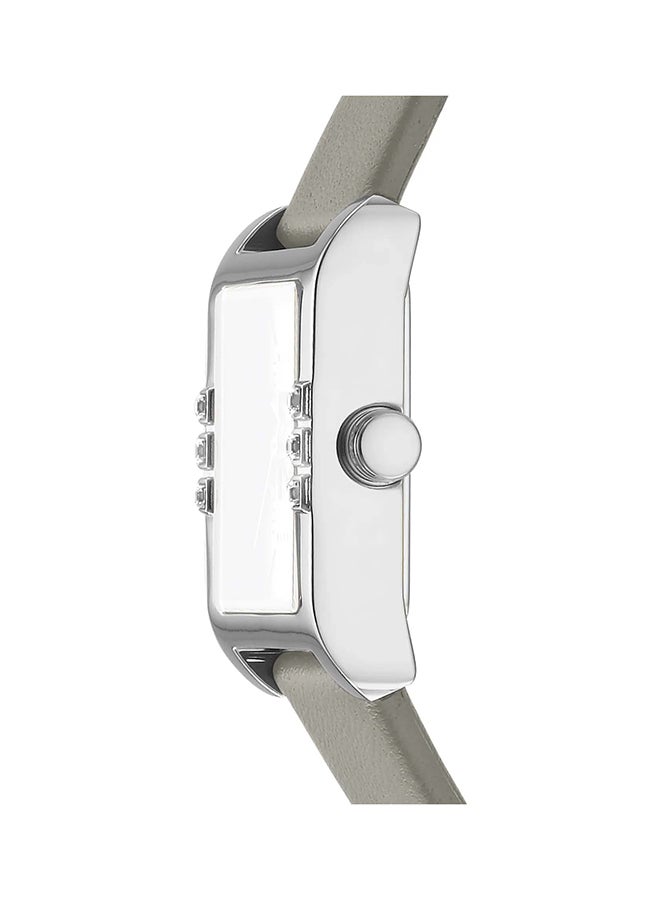 DKNY ديكني ويستسايد غليتز DK1L008L0015 - جلد إناث كوارتز 3 عقارب - Image 2