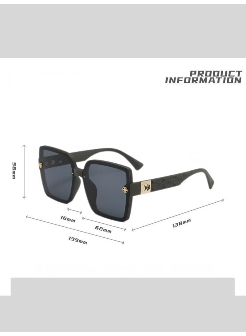 Veil Polarized Aviator Sunglasses for Men Women, UV400 Protection Sun Glasses TR Fashion Anti-Glare Sun Shades for Driving, Fishing, Traveling - Image 4