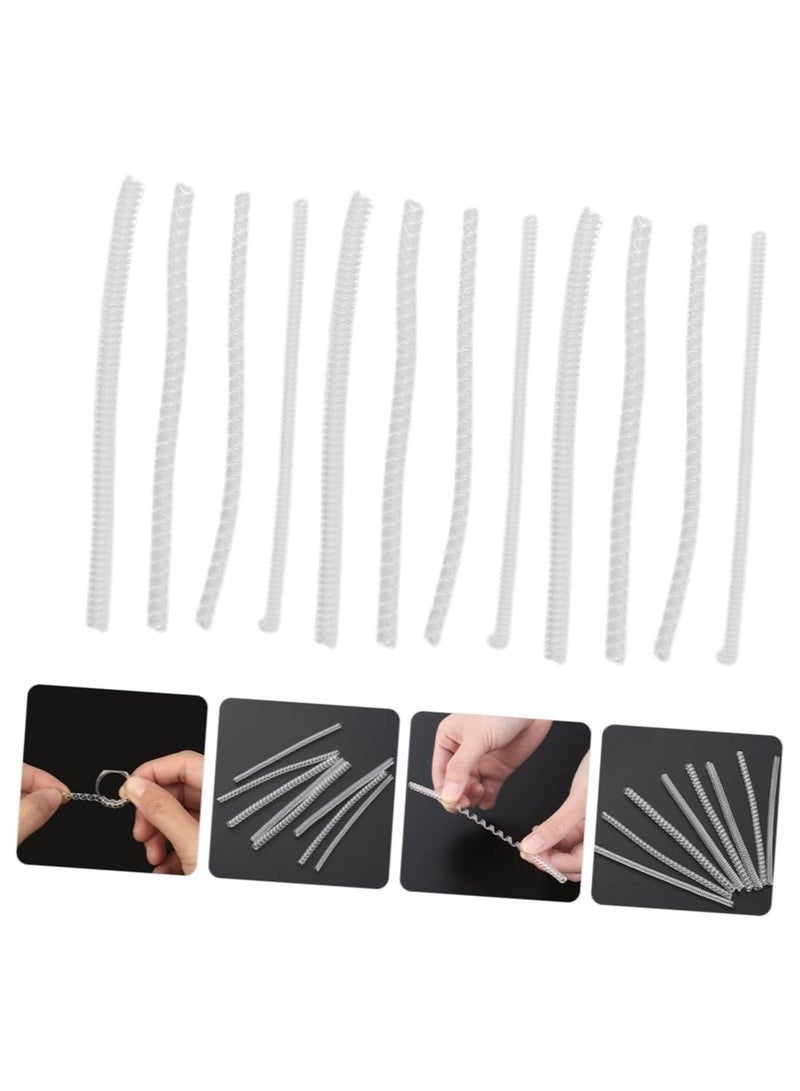 YUJA 12-piece ring adjuster, ring size adjuster, suitable for a variety of materials and different styles of rings, safe and environmentally friendly, easy to use, durable and durable, providing personalized choices, convenient and efficient. - Image 2
