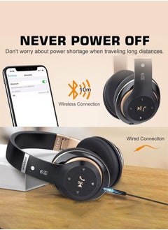 Wireless Over Ear Headphones, Wireless Noise Cancelling Headphones, Bluetooth Headphones with Microphone, Foldable Wireless Headphones Suitable for Mobile Phones and Pc - pzsku/Z09D1EB57BA1B038E3D8BZ/45/_/1731580049/add3e08b-ae9f-49b4-8195-2fc4ef03e05b