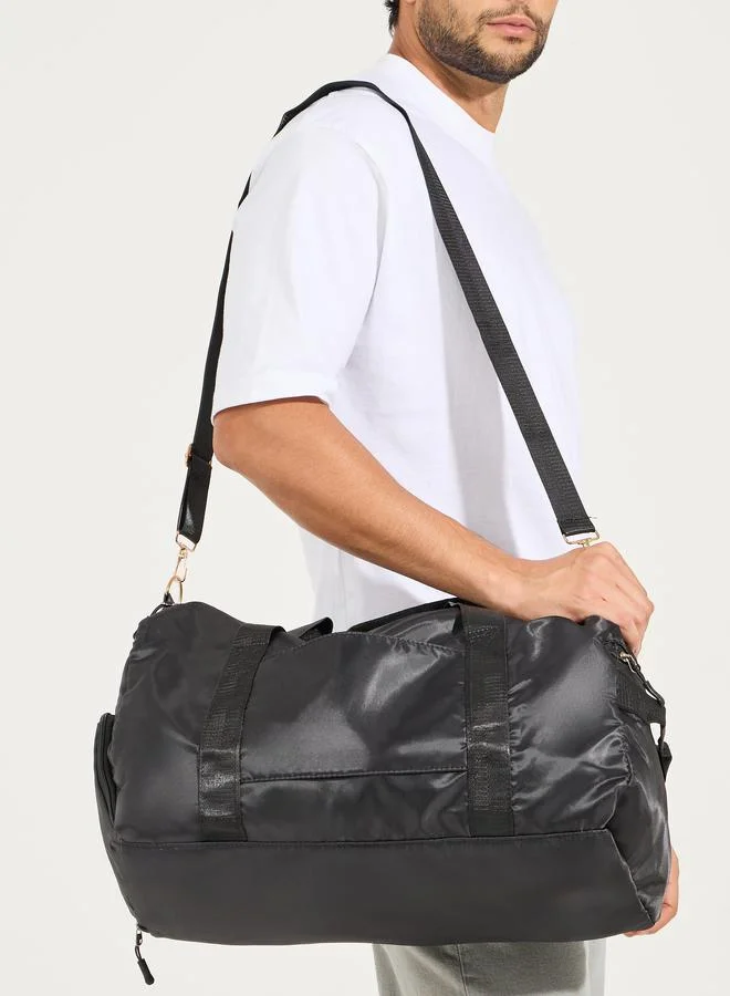 Styli Solid Sports Bag with Double Handle