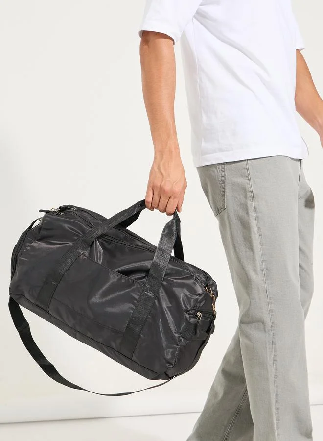 Styli Solid Sports Bag with Double Handle
