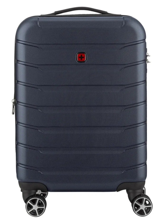 Wenger Vaiana 56 Cm Medium 4 Double Wheeled Hardside Expandable Check-In Luggage Trolley - Navy Blue - Image 2