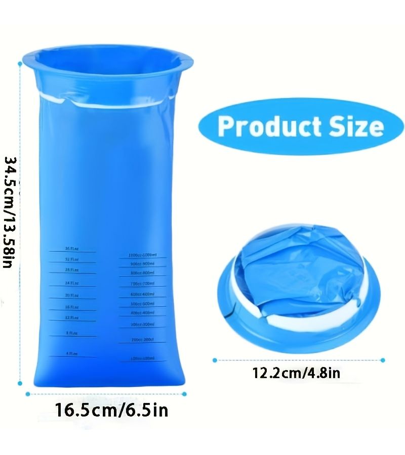 25 Pieces Disposable Vomit Bags Leak Proof Odorless Easy Open Design for Travel Car Sickness Pregnancy Made of High Quality Durable PE Material - Image 4