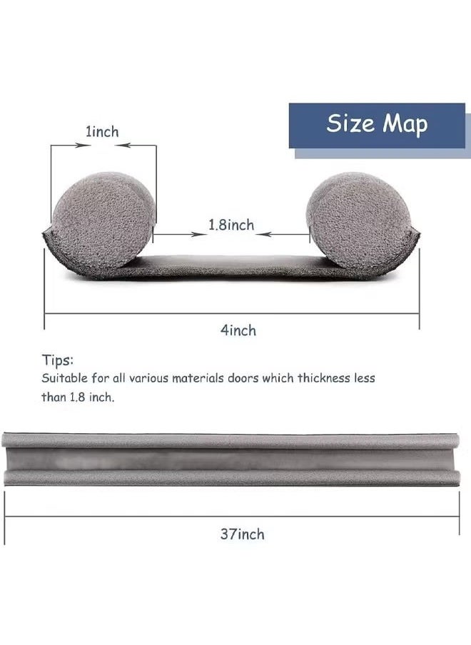 Door Window Frame Seal Weatherstrip Draft Noise Reduction Acoustic Foam Plugs For Sliding Doors Window And Wardrobe 95cm Adjustable