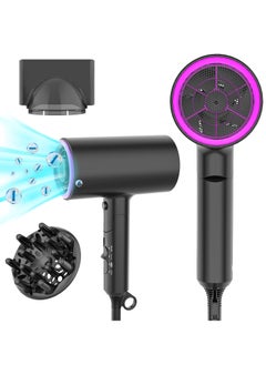 General 1800W Ionic Hair Dryer - Professional Salon Hair Blow Dryer, Foldable Hair Dryer with Diffuser for Home and Travel.  - Image 1