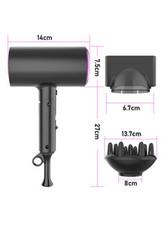 General 1800W Ionic Hair Dryer - Professional Salon Hair Blow Dryer, Foldable Hair Dryer with Diffuser for Home and Travel.  - Image 5