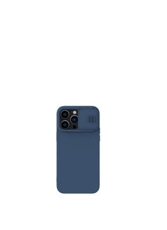 CamShield Silky Silicone Case For iphone 14 Pro Max - Blue