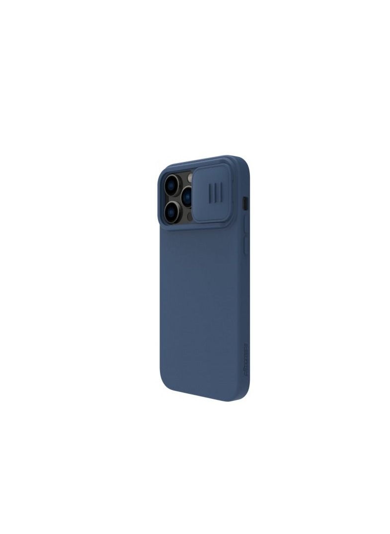 Nillkin - CamShield Silky Silicone Case For iphone 14 Pro Max - Blue - Image 1