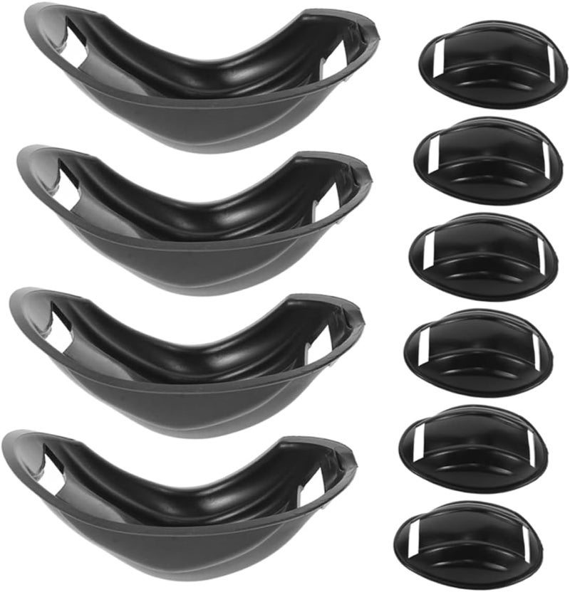 PRETYZOOM 10pcs Helmet Chin Pads for Protective Helmet Adjustable Chin Protectors Guards Accessories for Soccer Ski and Bicycles - Image 1