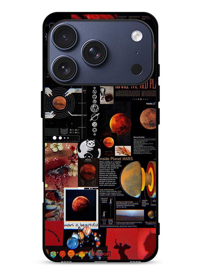 Tolwak Apple iPhone 17 Pro Protective Case Cover Mars Art - Image 1