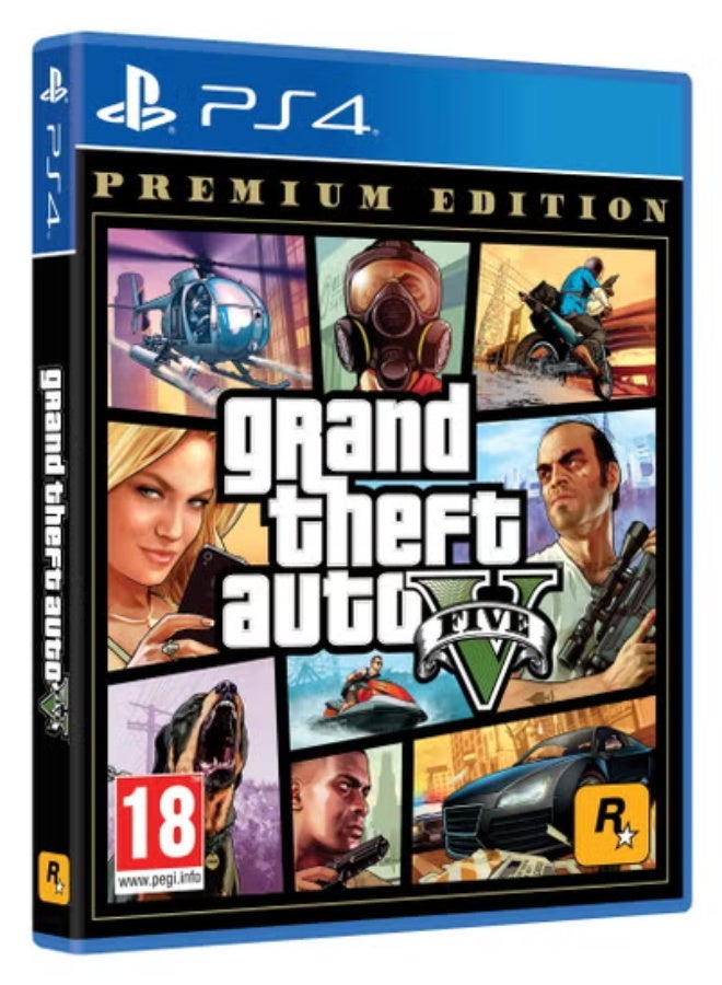 روك ستار جيمز جراند ثفت أوتو V: النسخة المميزة - بلاي ستيشن 4 (PS4) - Image 2