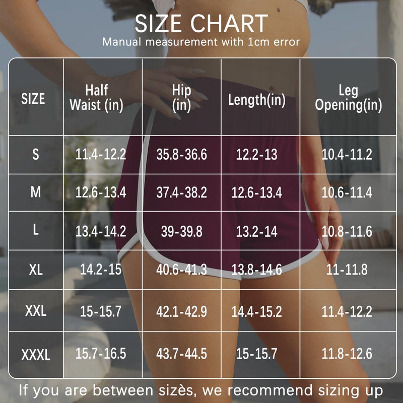 URATOT 7 Pack Womens Cotton Shorts, Dolphin Booty Athletic Gym Sports Shorts for Yoga Lounge Running - Image 4