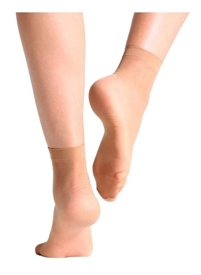 Be-Queen 12 pairs women's ankle high sheer socks - one size - lightweight anklet stockings  - Image 3