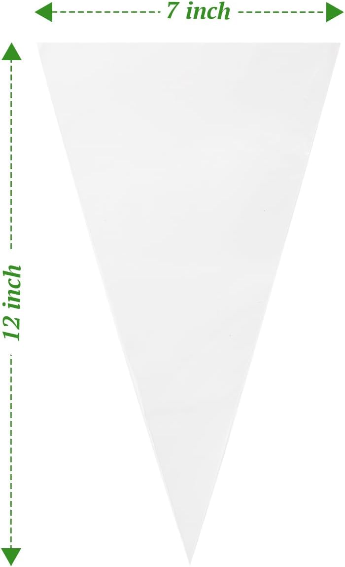 Funnippe Store Disposable Piping Bags, 12 Inch Cake Decorating Bags, Anti-Burst Pastry Bags for Cakes and Cookies, Pack of 100 - Image 2