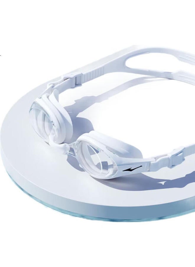 ERKE Swimming Goggles, Waterproof And Anti-Fog, For Men And Women, High-Definition, For Myopia, Professional Sports Goggles For Swimming And Diving, White, 300 Degrees - Image 1