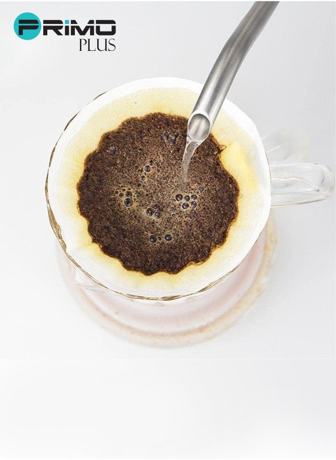 بريمو بلس - فلاتر قهوة v60 عدد 100 فلتر مقاس 02 حجم كبير ابيض - Image 1