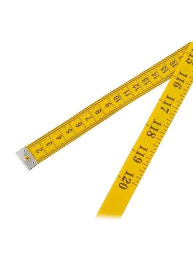 مقياس التapes الناعم لقياس الجسم، مقياس التapes المزدوج اللون والمزدوج المقياس لقياس الجسم، مقياس التapes للقياس والخياطة والخياط، مقياس التapes للكروشيه بطول 60 بوصة/150 سم - Image 3