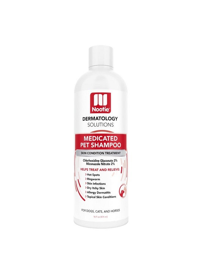 nootie Nootie Medicated Pet Shampoo, Dog Shampoo, Cat Shampoo, Formulated for Veterinarians, Sold in Over 10,000 Vet Clinics Worldwide - 8oz - Image 1