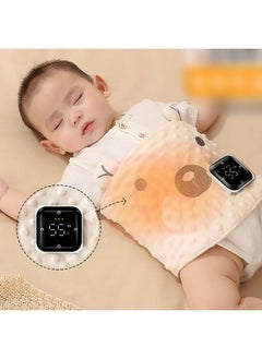 M MIAOYAN Baby Colic and Gas Relief Belt – Infant Thermal Wrap, Baby Heating Pad, Swaddle-style Belly Band for Effective Relief from Gas, Bloating, and Stomach Discomfort.  - Image 2
