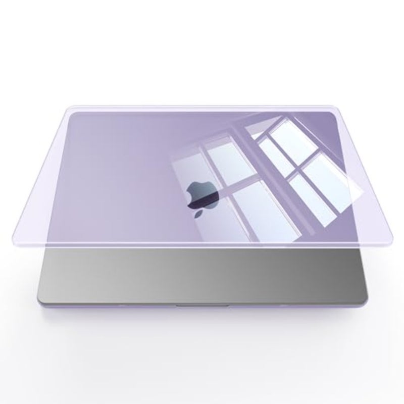 Soonjet Compatible with MacBook Air 13 inch Case, Crystal Clear Shell, Fits 2022-2026 M5/M4/M3/M2 A3449 A3240 A3113 A2681, Color-Matched Transparent Design for All MacBook Air 13.6 inch - Image 1