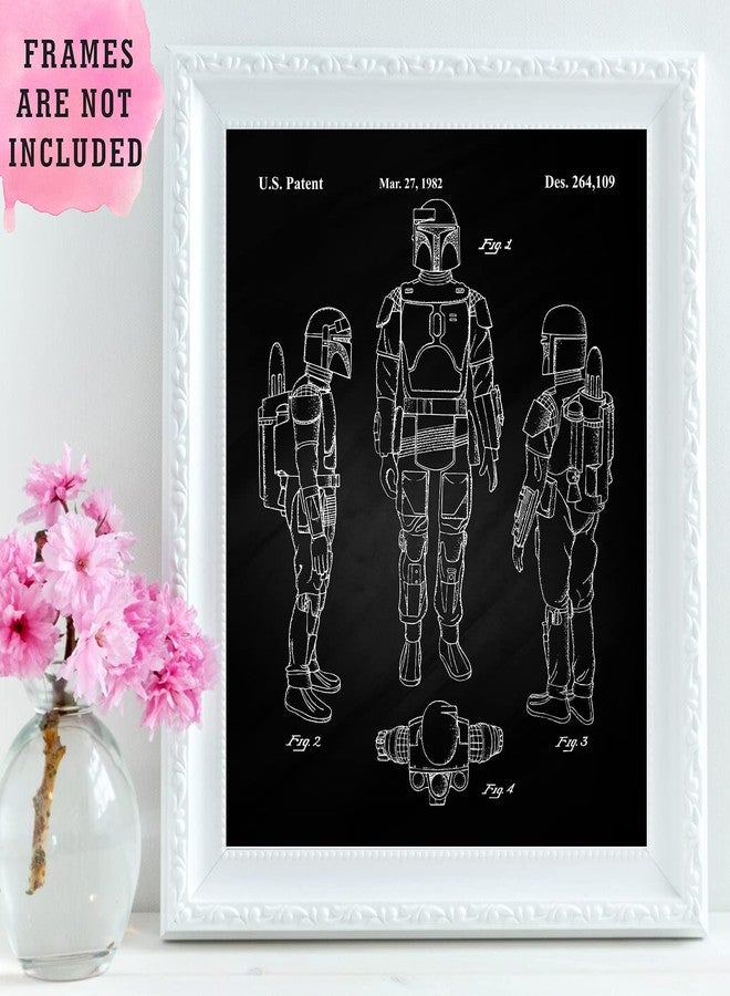 PARTH IMPEX Vintage Star Vessels Patent Prints - Set of 9 (8x10) Unframed Wall Art Poster Gifts for Boys Men Women Home Office Studio Garage Man Cave Student Comic-Con Sci Fi Wars Movies Fan Game Room Decor - Image 5