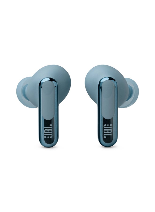 JBL Live Beam 3 True Wireless Noise Cancelling Closed-Stick Earbuds Blue - Image 4
