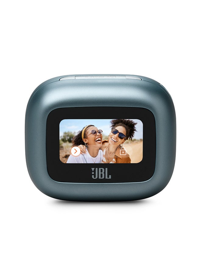 JBL Live Beam 3 True Wireless Noise Cancelling Closed-Stick Earbuds Blue - Image 2