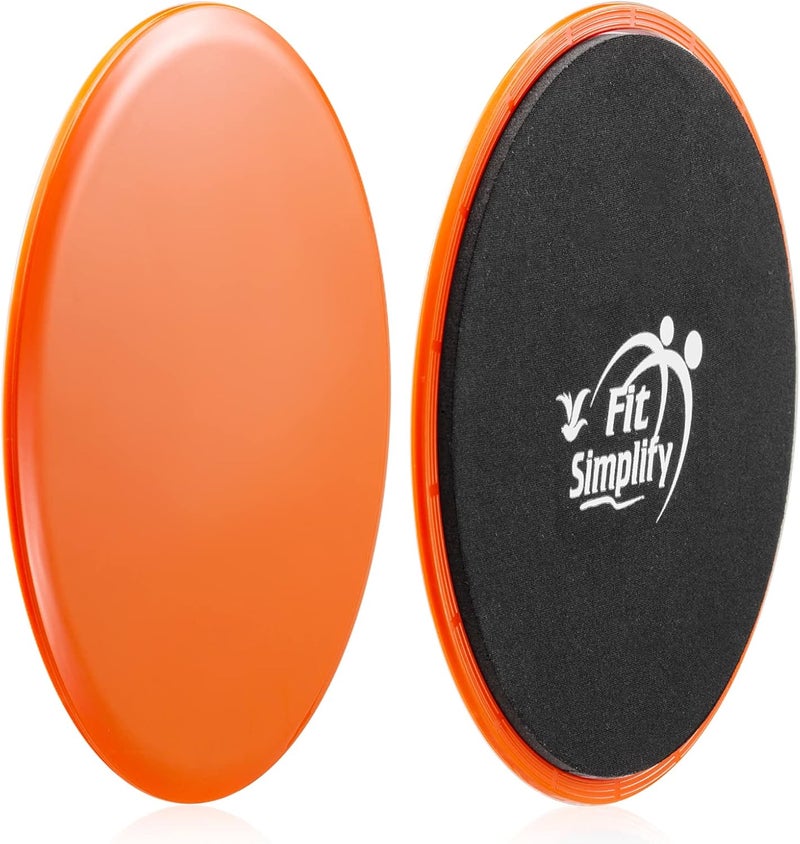 Fit Simplify Core Sliders Abdominal Exerciser with Instruction Guide and Carry Bag - Image 3