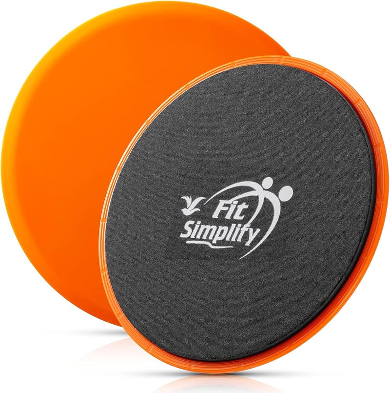 Fit Simplify Core Sliders Abdominal Exerciser with Instruction Guide and Carry Bag - Image 4
