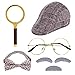 HOVEOX Detective Costume Detective Outfit Costume Accessories Hat Prop Halloween Style 3 - Image 3