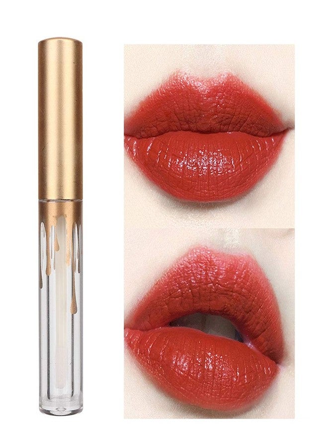 Rotekt1740 10 pcs Empty Lip Gloss Tubes, Transparent and Glod Plastic Lip Gloss Tube Containers DIY Lipstick Balm Travel Makeup Transparent Bottle With Matte Gold Cap Lip Gloss Bottles - Image 3
