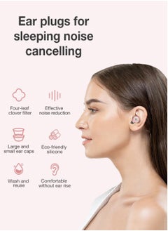 joyzzz Ear Plugs for Sleeping Noise Cancelling, Immersive Silicone Noise Cancelling Earplugs for Sleeping, Studying, Working, Traveling, Swimming (-33dB) (Pink)  - Image 5